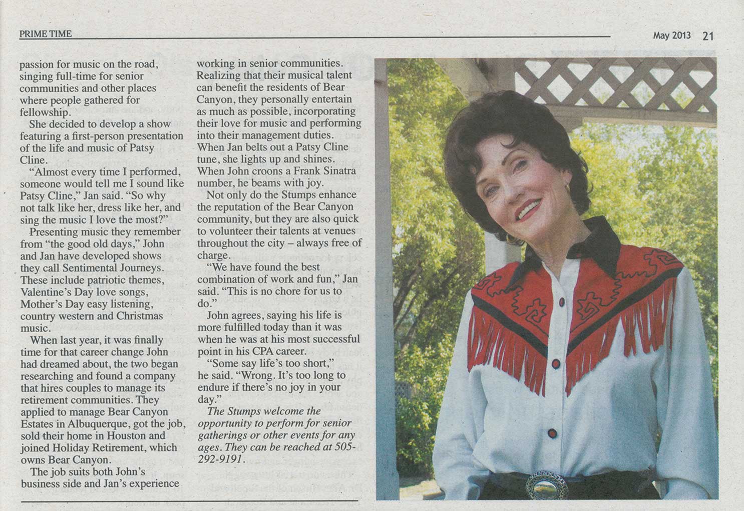 John and Jan article page 2